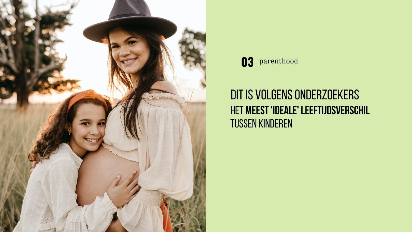 ideale leeftijdsverschil kinderen