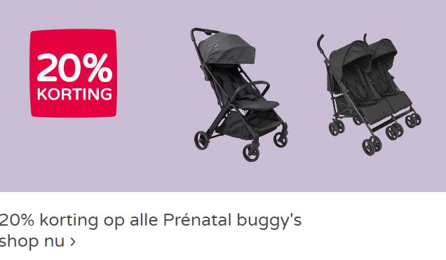 buggy korting prenatal