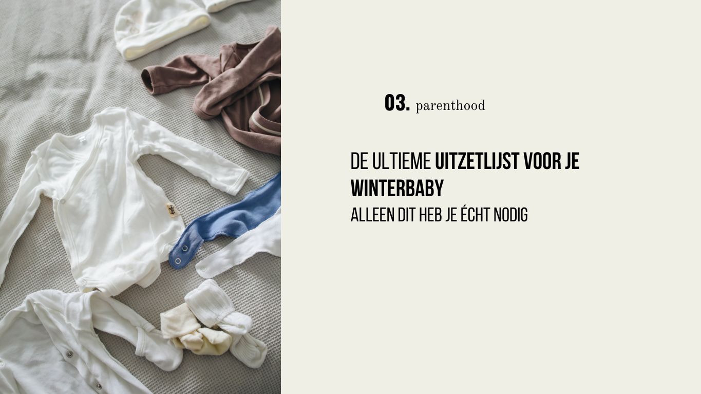 wat nodig baby in winter